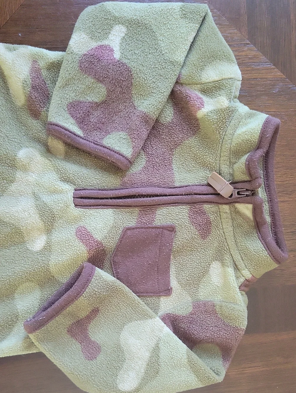 Camo Fleece Suit For Infants